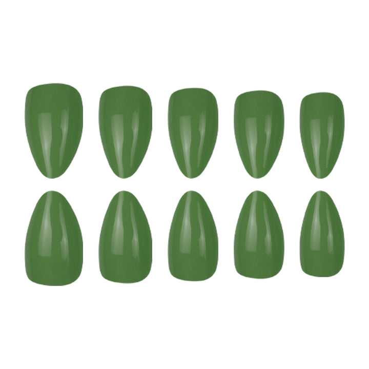 Elegant Almond-Shaped Press-On Nails Bowlift 1789085791