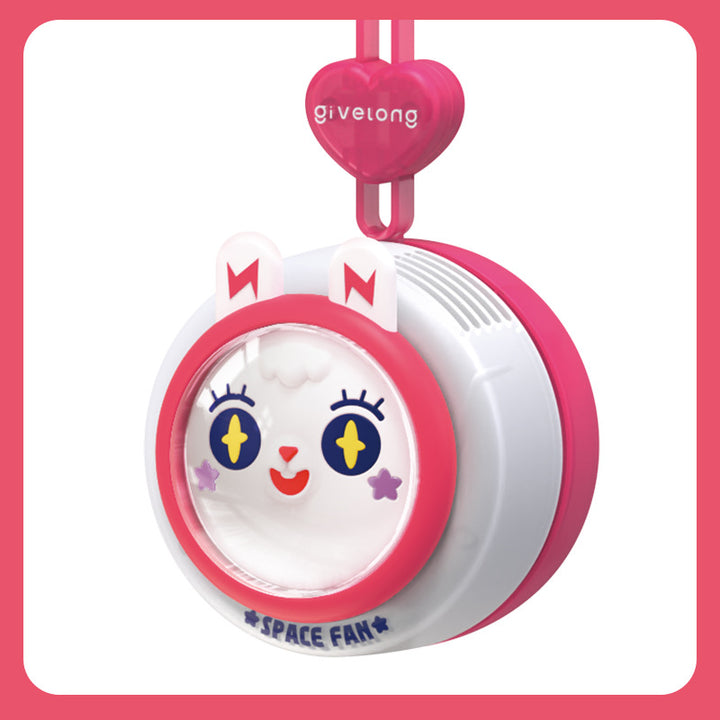 Unisex Portable Mini Fan with Kid-Friendly Design Bowlift