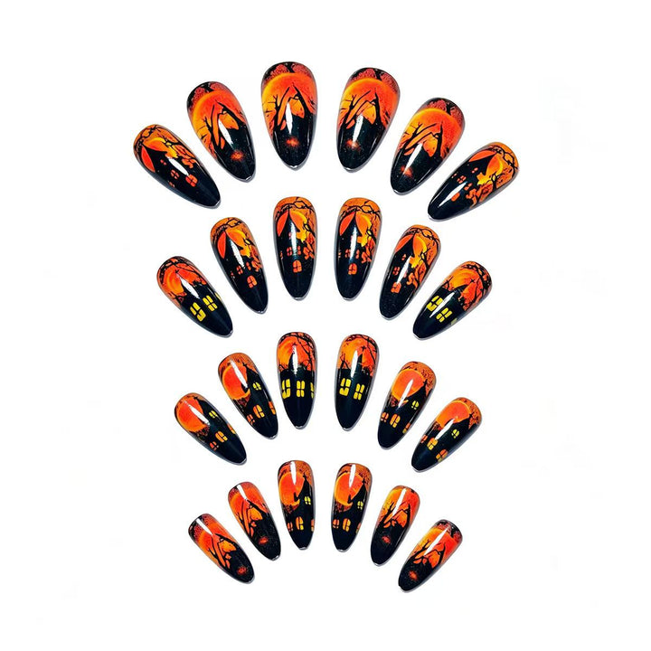 Art Nails in Creative Halloween Design Bowlift