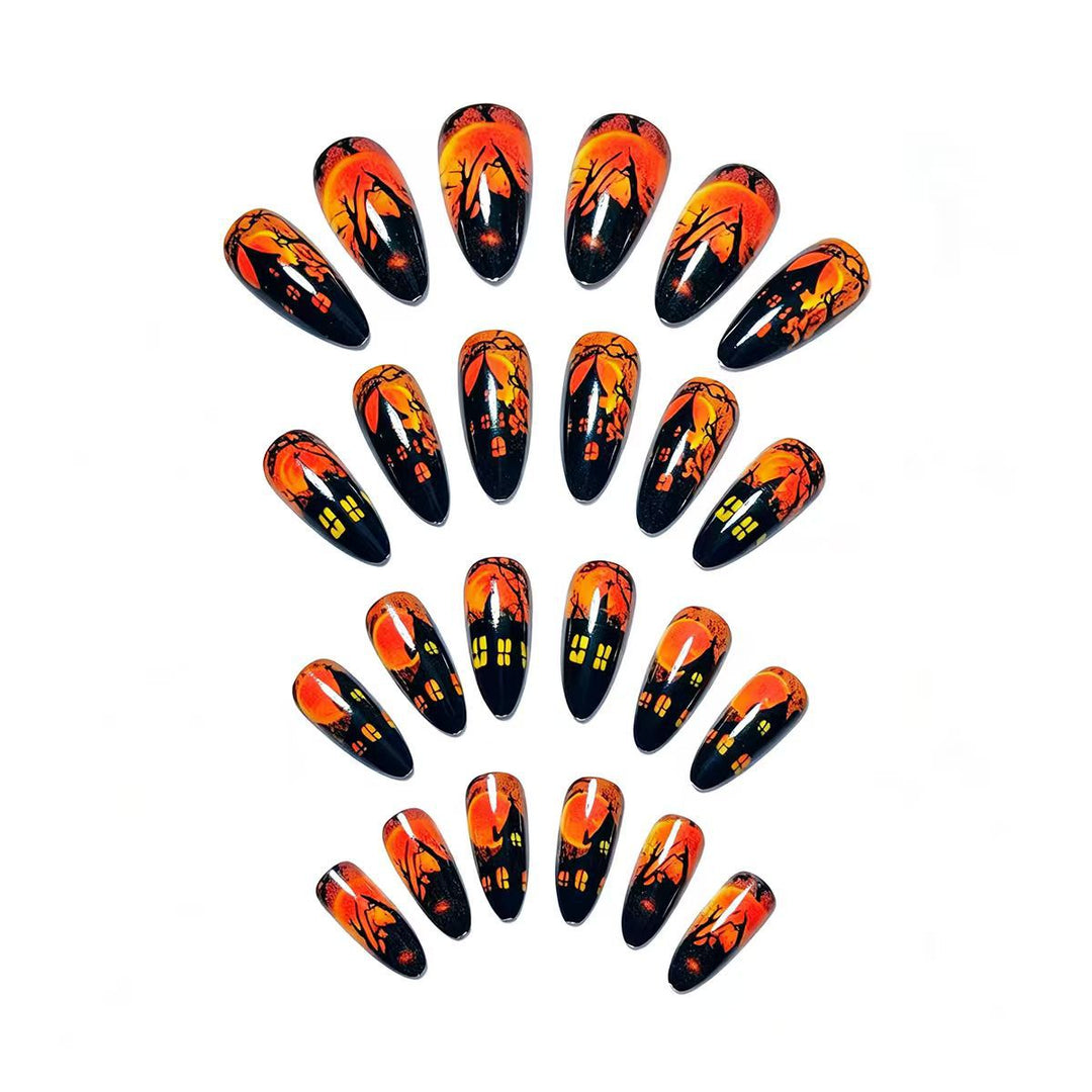 Creative Halloween-Themed Nail Art Bowlift