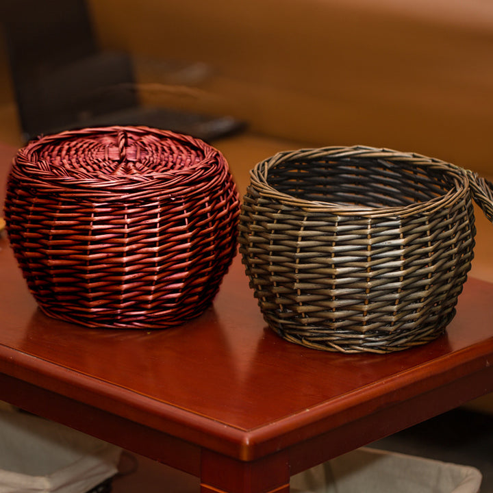 Handcrafted Woven Storage Basket Bowlift