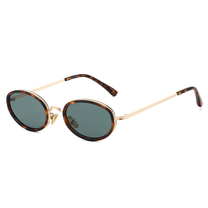 Women's fashionable sunglasses with high-quality frame and round lenses Bowlift