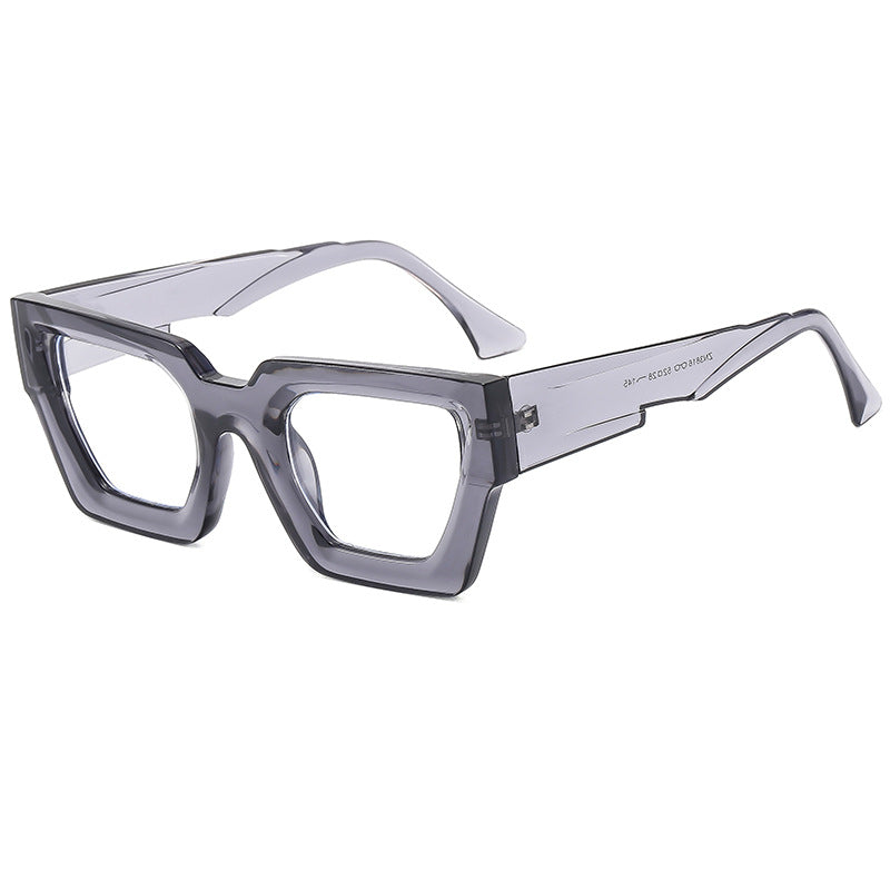 Ladies stylish square sunglasses in modern design with refined plastic frame Bowlift