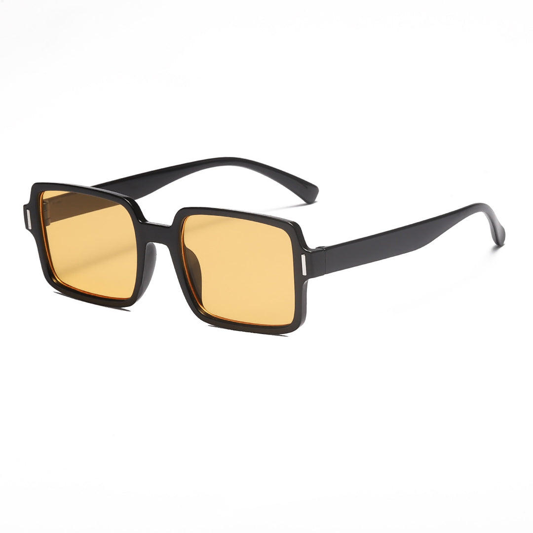 Women's square sunglasses in elegant leopard print Bowlift
