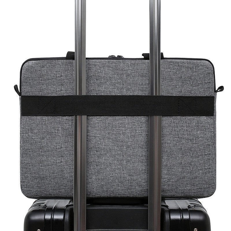 Professional Slim Laptop Briefcase Bowlift