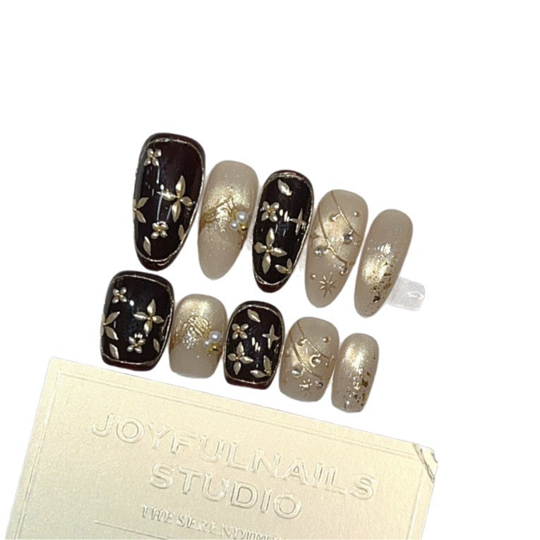 Artistic Press-On Nail Collection Bowlift