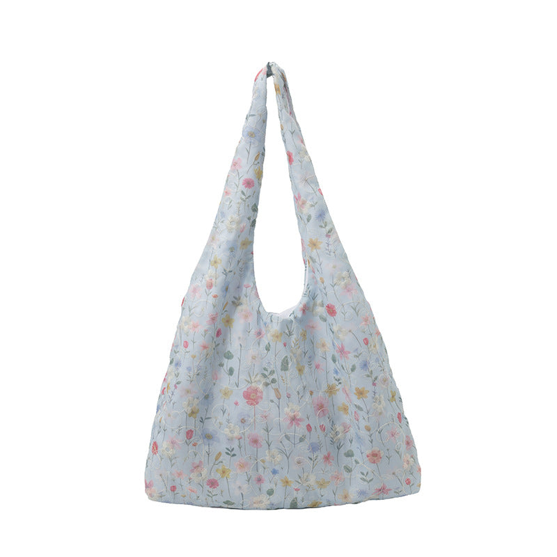 Eco-Friendly Tote Bag With Floral Design Bowlift