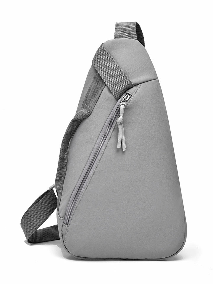 Sling bag with ergonomic design and additional compartments Bowlift