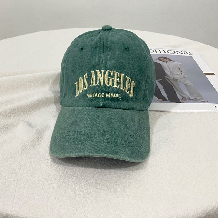 Vintage-Inspired Cotton Baseball Cap