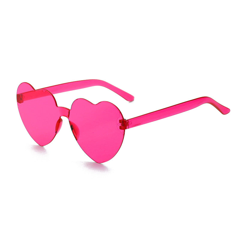 Heart-Shaped Fashion Sunglasses Bowlift