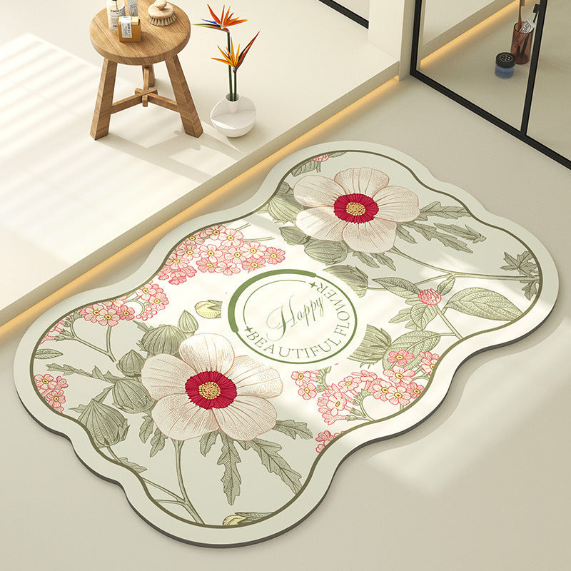 Decorative Flowers Rug