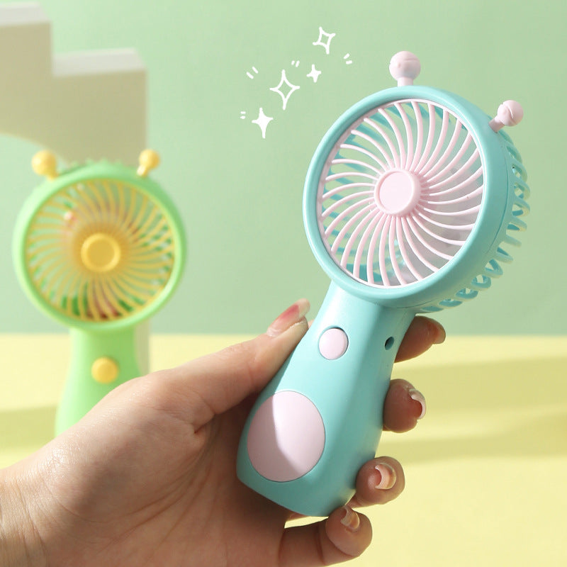 Unisex Portable Hand Fan with Flexible Handle and Stylish Design Bowlift