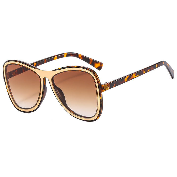 Women's oversized sunglasses with modern tortoiseshell design Bowlift