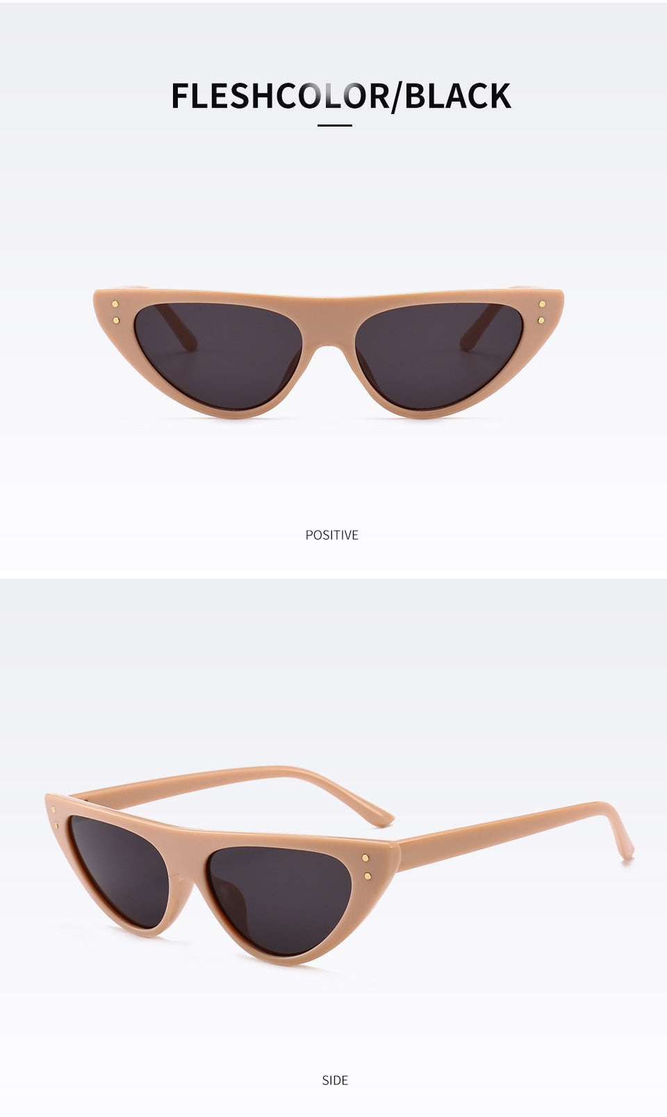 Chic Cat-Eye Sunglasses with Elevated Design Bowlift