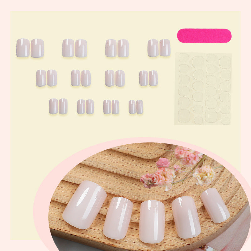 Artificial nail set with elegant high-gloss finish Bowlift