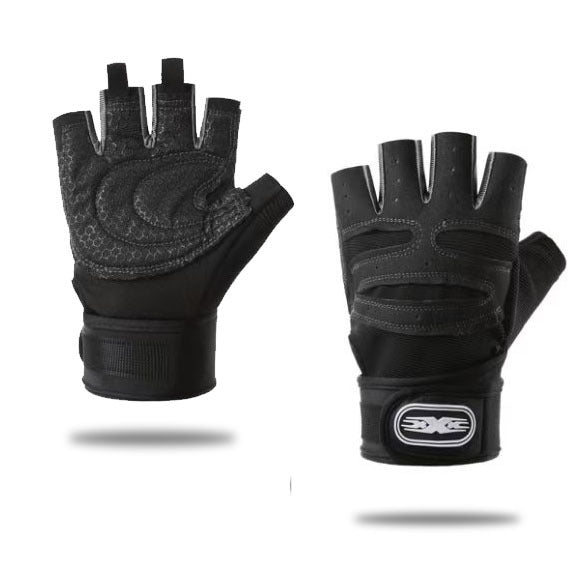 Men's training gloves with ergonomic gel padding Bowlift
