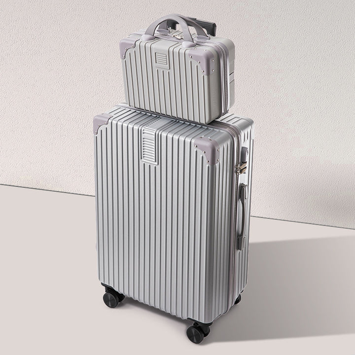 Durable Lightweight Hard-Shell Travel Suitcase Bowlift
