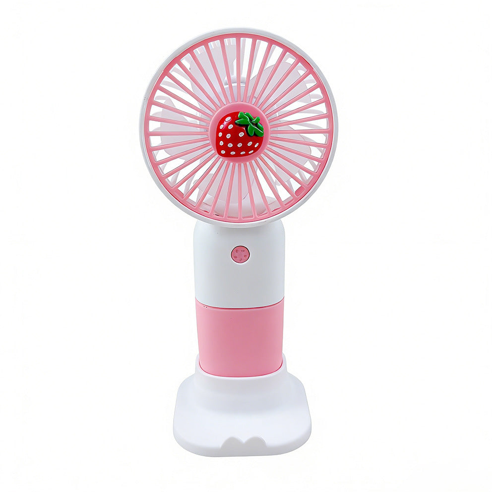Ladies portable mini hand fan with dual USB charging function Bowlift