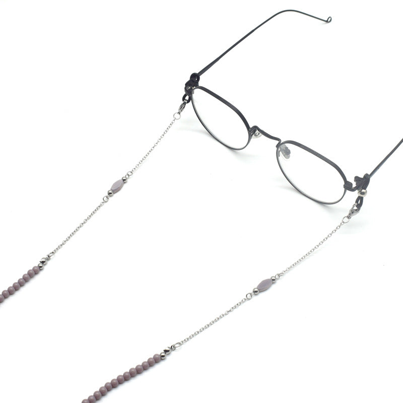 Elegant Beaded Eyewear Holder Necklace Bowlift