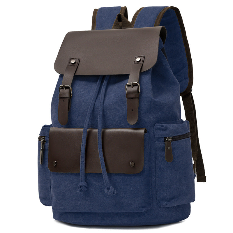 Vintage Canvas Rucksack Bowlift