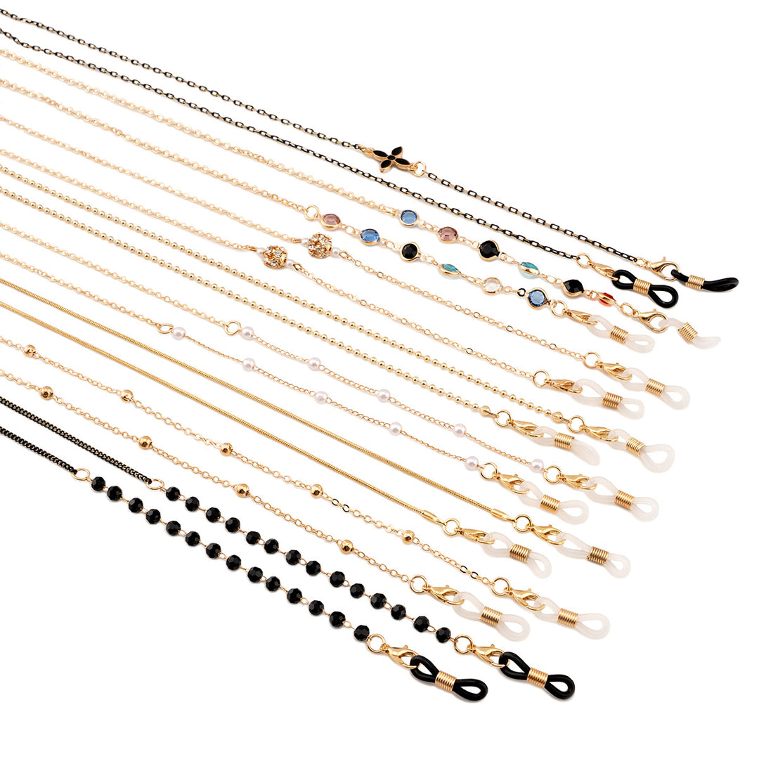 Premium Metal Eyewear Chain Bowlift