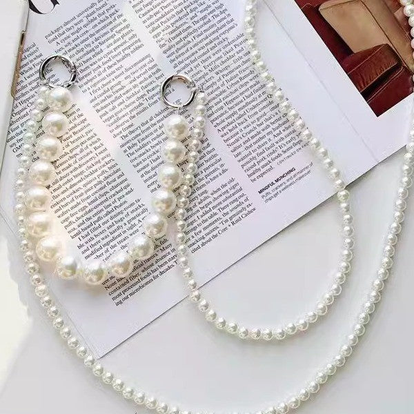 Heart-Designed Beaded Eyewear Chain Bowlift