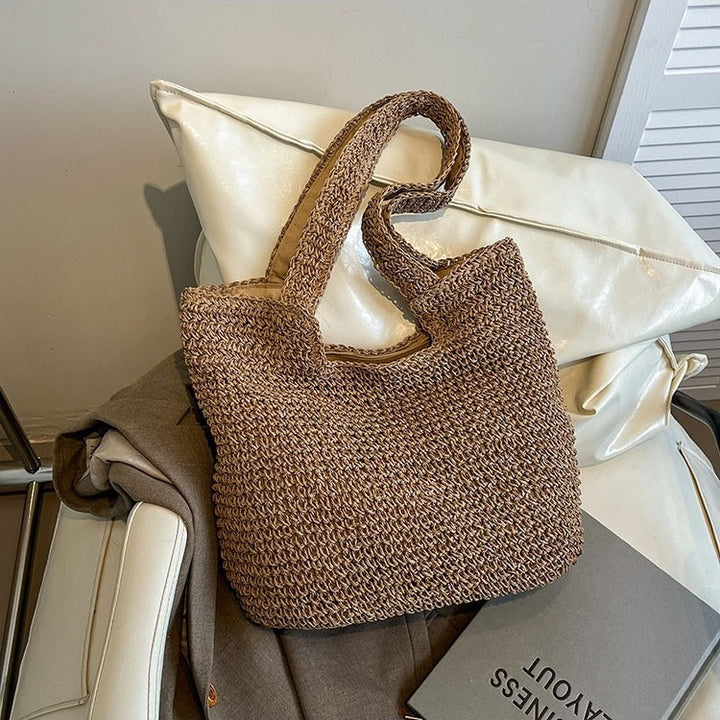 Handmade natural fiber bag Bowlift