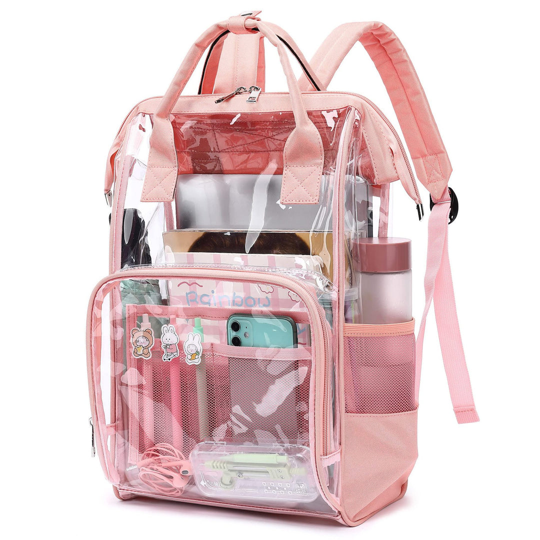 Unisex Transparent Organizer Backpack Bowlift