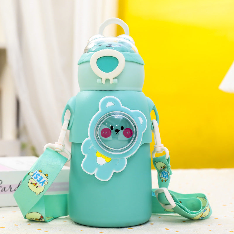 Child-friendly water bottle with animal design Bowlift
