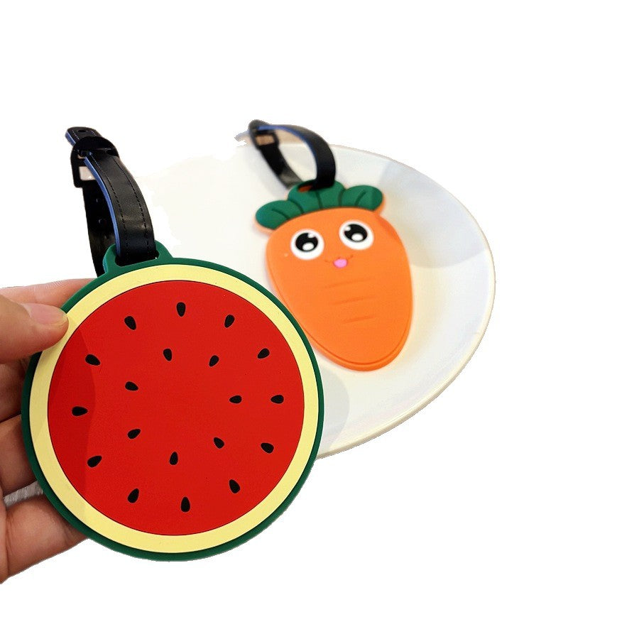 Cute Carrot Shaped Luggage Tag Bowlift