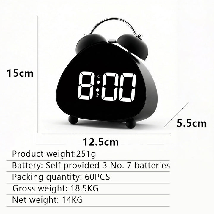 Digital Radio Alarm Clock Bowlift