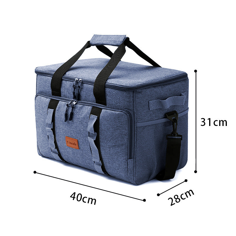Women's Insulated Cooler Bag with Practical Compartments Bowlift