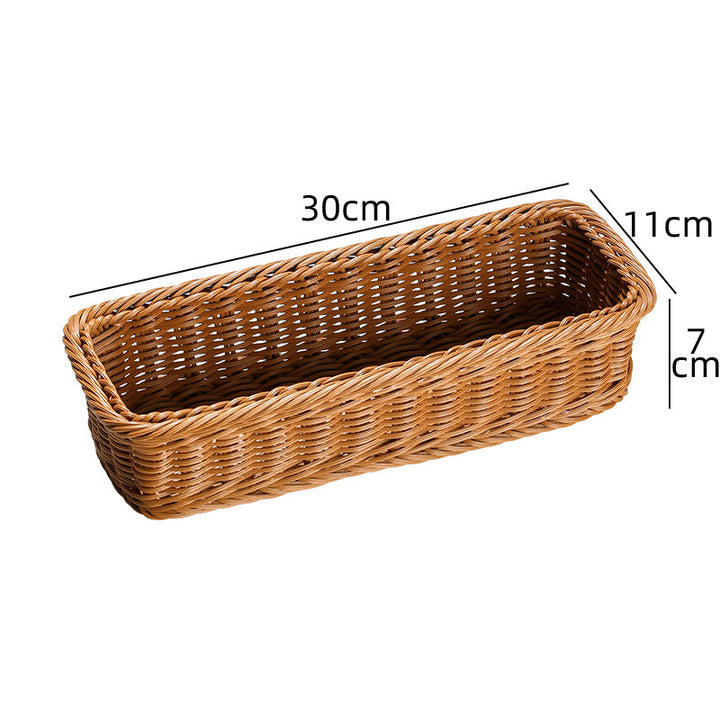 Decorative Woven Storage Basket Bowlift