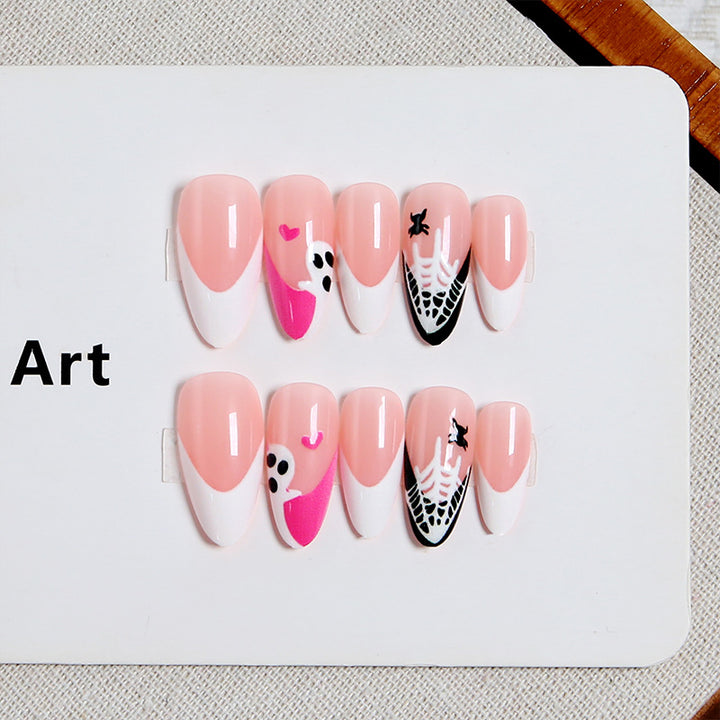 Halloween-themed artificial nails Bowlift