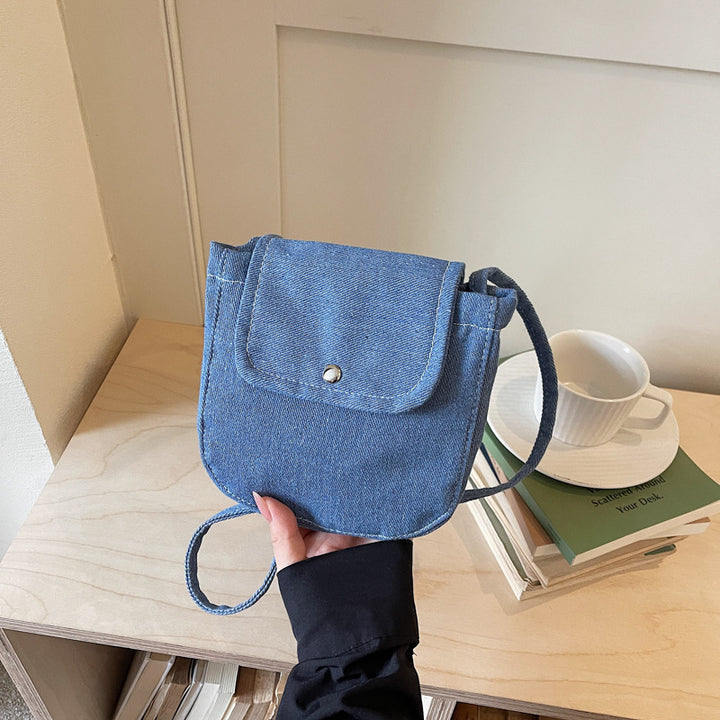 WoVintage Denim Crossbody Bag Bowlift