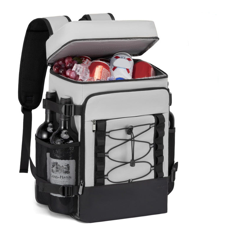 Cooler Backpack with Insulated Interior Compartment and Additional Exterior Pockets Bowlift