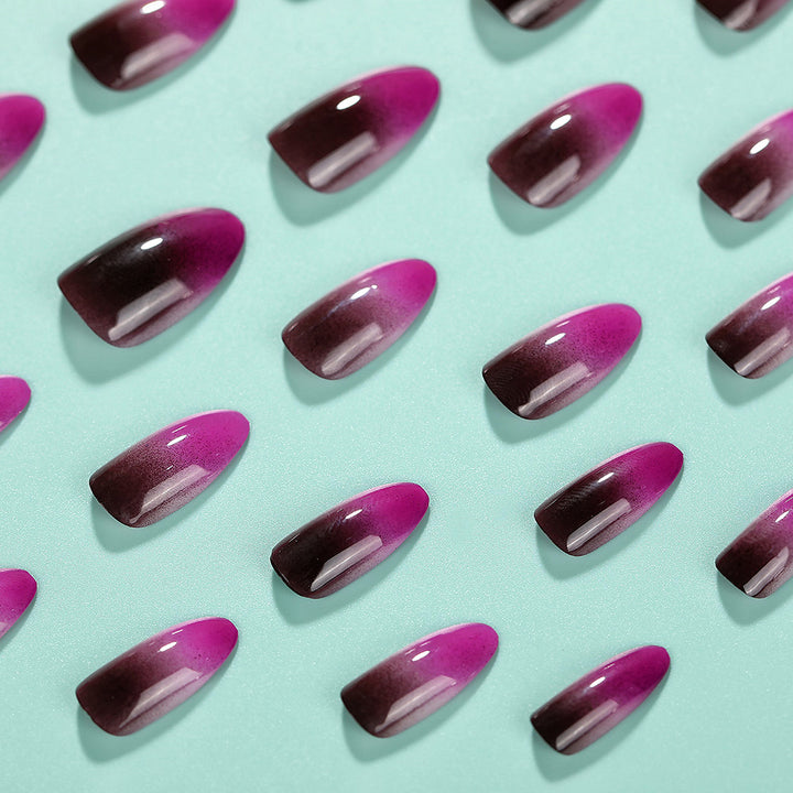 Artificial nails with modern ombre effect Bowlift