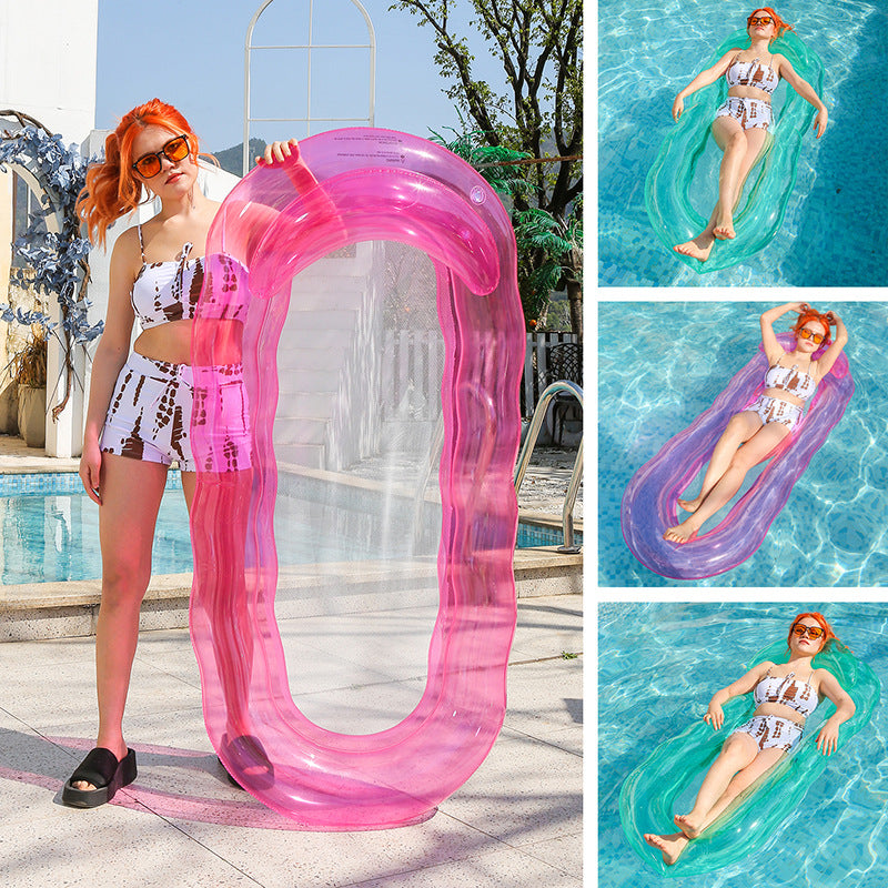 Women Inflatable Water Lounge with Ergonomic Safety Features Bowlift