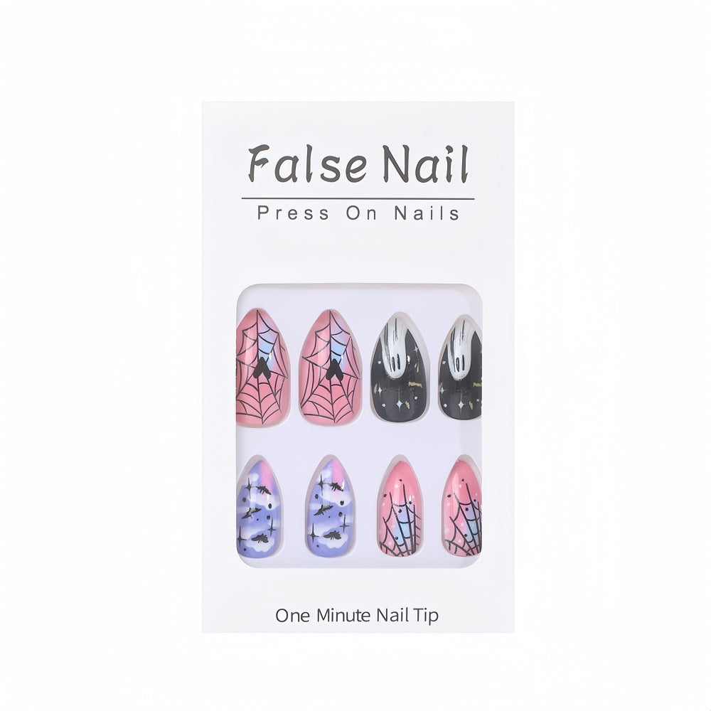 Creative Halloween Nail Art Design Bowlift