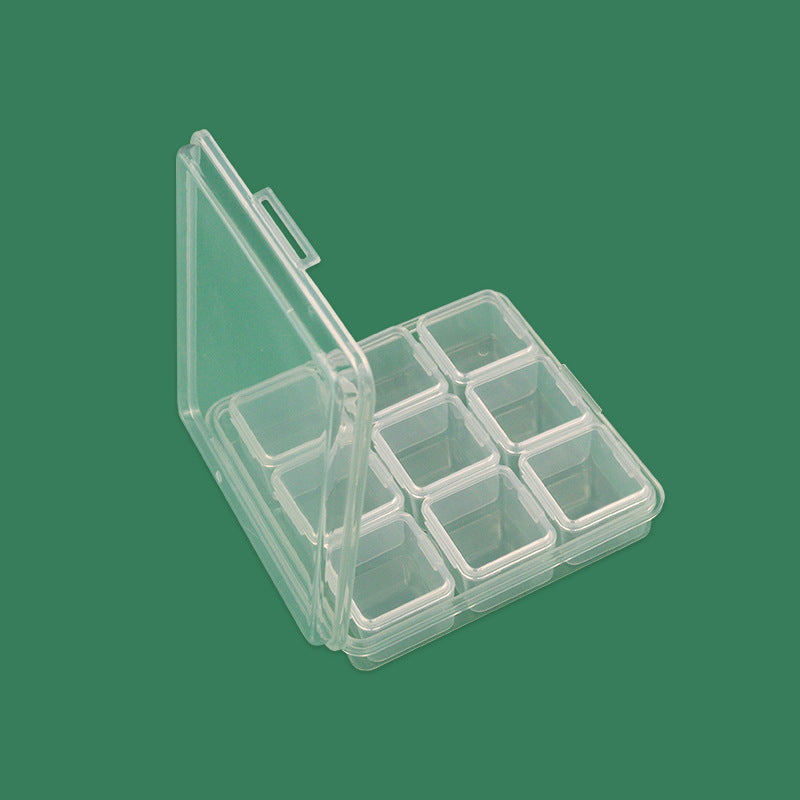 9-Compartment Clear Storage Organizer Bowlift