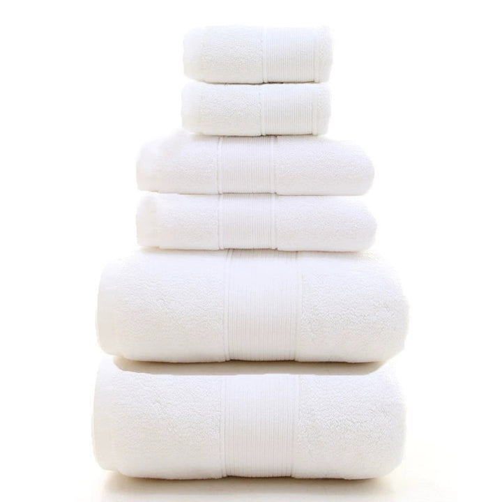 Terry Towel Set With Luxurious Textile Design Bowlift