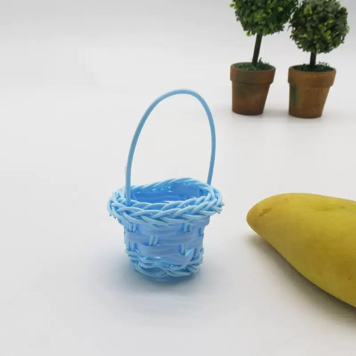Mini Decorative Woven Basket Bowlift