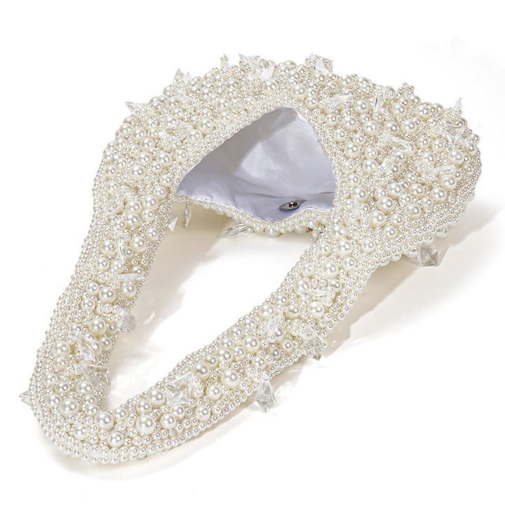 Beaded Pearl Evening Tote
