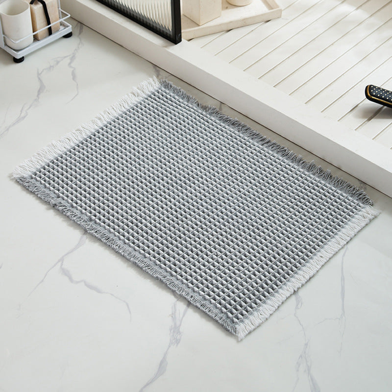 Textured Bathroom Rug Bowlift