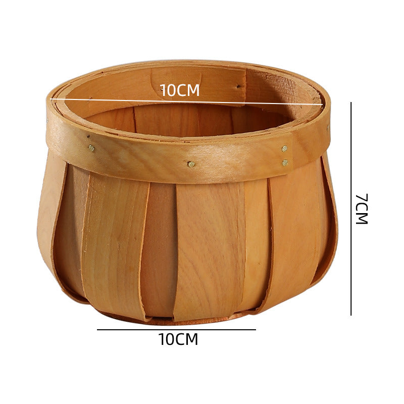 Unisex Round Storage Bowl made of natural wicker Bowlift