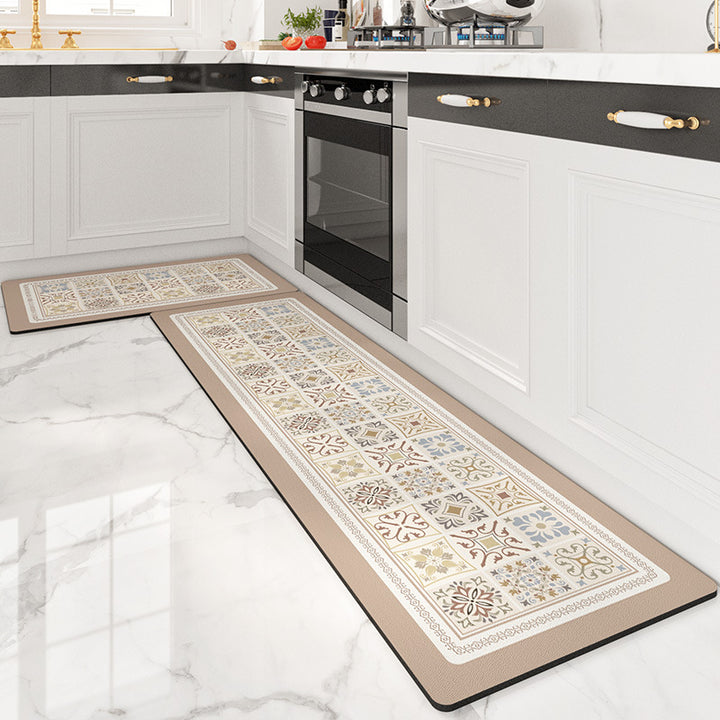 Floral Kitchen Comfort Mat Bowlift