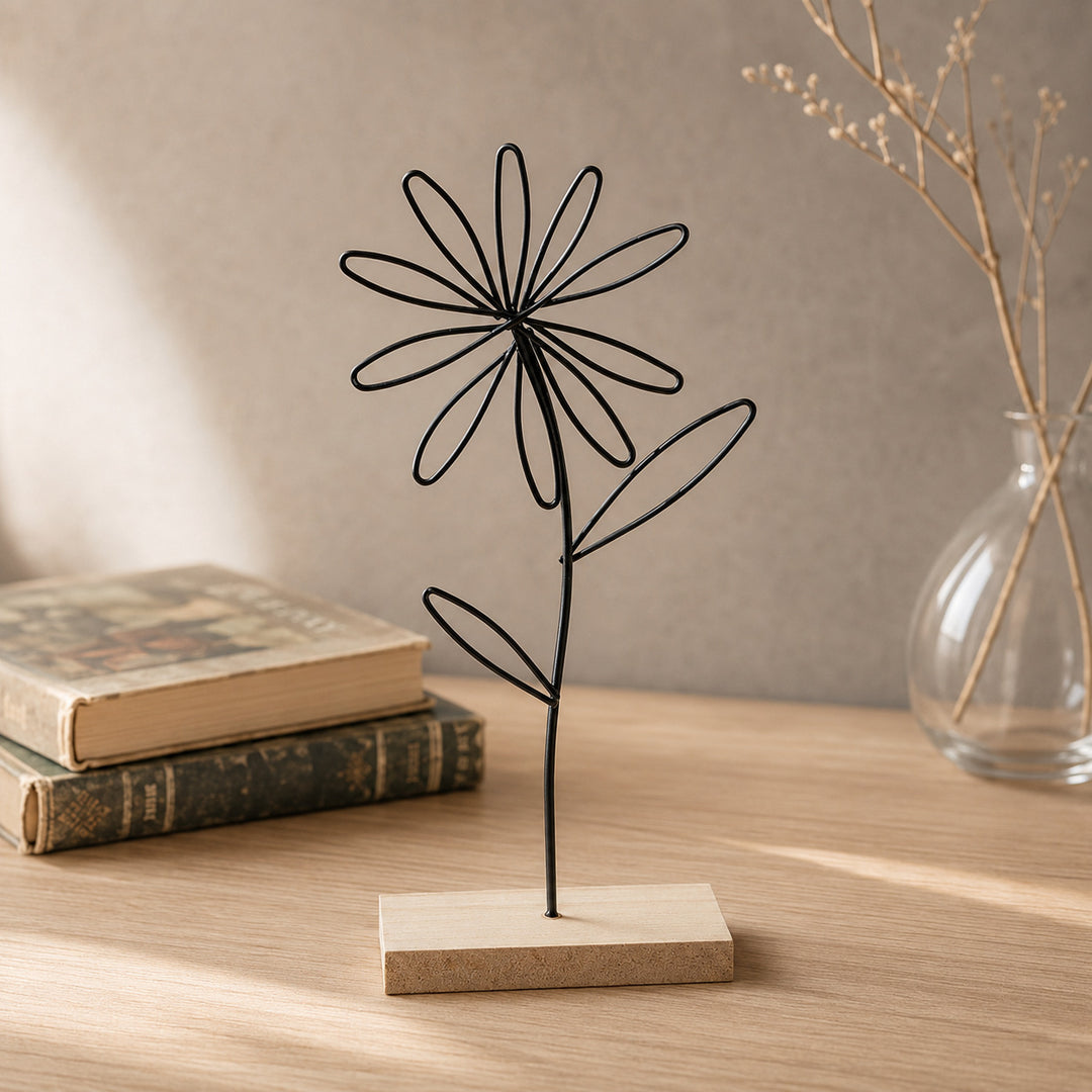 Flowers Wire Sculpture