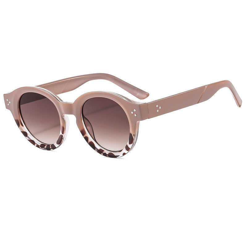 Ladies' fashionable sunglasses with clear and structured frame Bowlift
