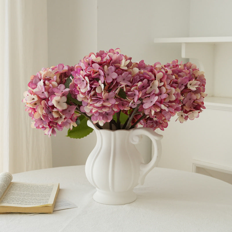 Artificial Hydrangea Bouquet Bowlift