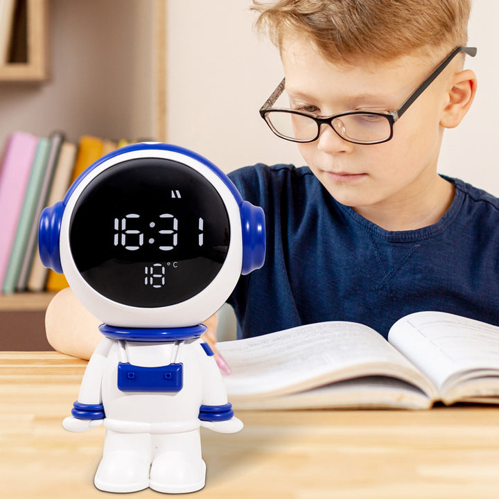 Digital Astronaut Alarm Clock Bowlift
